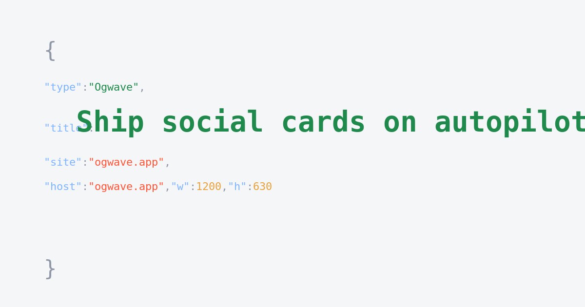 JSON Open Graph template preview — docs